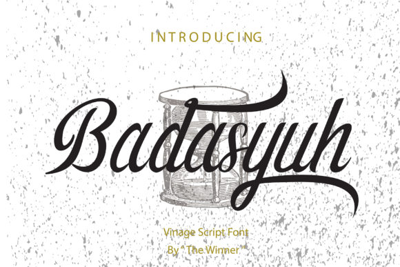 Badasyuh Font: Delicate Handwritten Elegance for Creative Brands