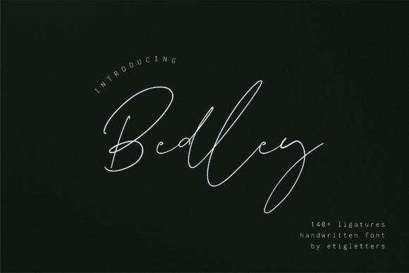 Bedley: A Timeless Handwritten Font for Web Design