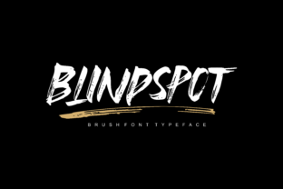 Blindspot: A Bold Script Font for Handmade Crafters and Designers