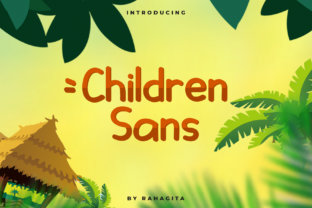 Children Sans: A Script Handwritten Font for Warm, Human Campaign Headlines