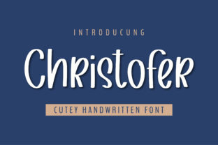 Christofer: A Cheerful & Classic Script Handwritten Font for Real Brands