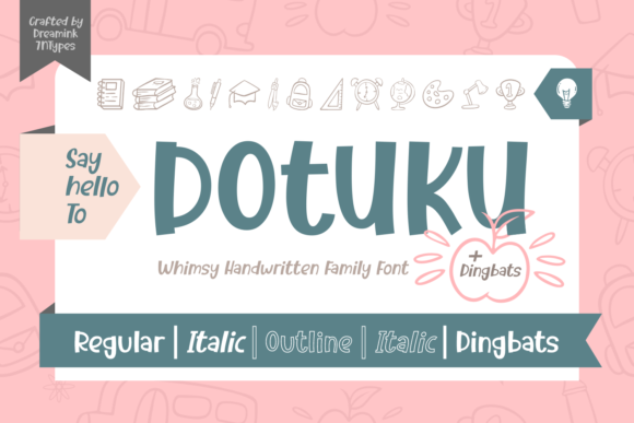 Dotuku: A Refined Script Handwritten Font for Modern Design