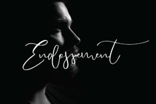 Endossement: A Script Handwritten Font for Thoughtful Editorial Design