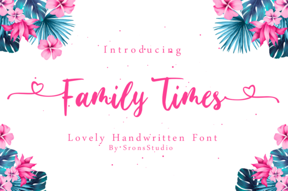 Family Times Font for Elegant Branding