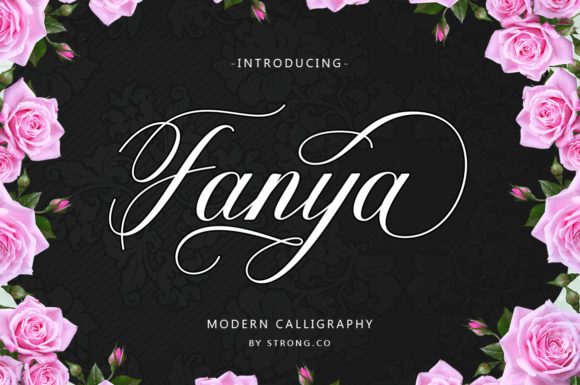 Fanya: A Modern Calligraphy Font for Handmade Brands