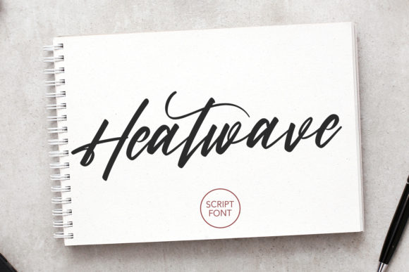 Heatwave: A Script Handwritten Font That Elevates Branding