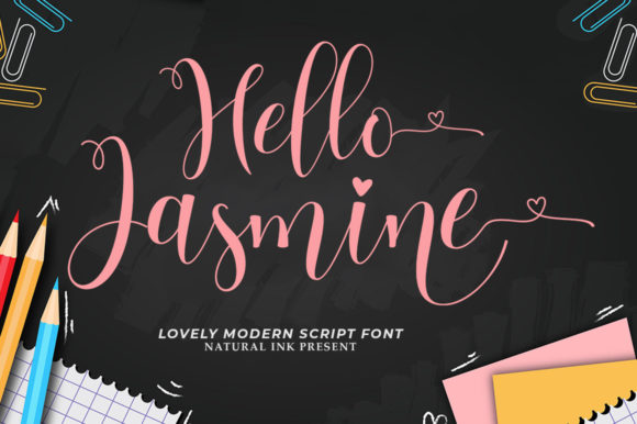 Hello Jasmine: Elegant Script Handwritten Font