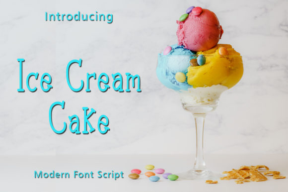 Ice Cream Cake Font for Sweet, Standout Branding
