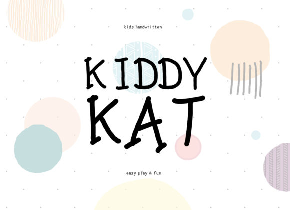 Kiddy Kat: The Handwritten Font That Elevates Your Brand