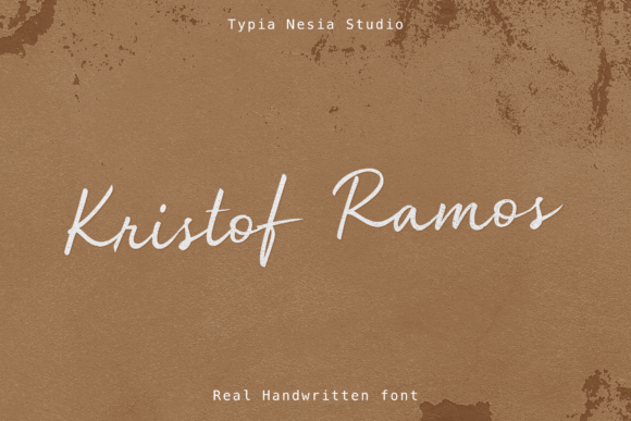 Kristof Ramos: A Timeless Script Font for Campaign Creativity