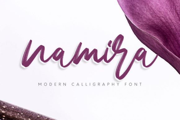Namira: A Flowing Script Handwritten Font for Authentic Branding