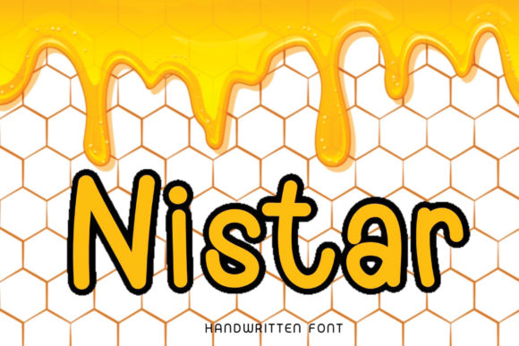 Nistar: A Script Handwritten Font for Creative Crafters and Product Designers