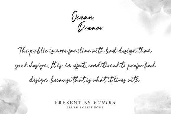Ocean Dream: The Perfect Font for Modern Branding and Creative Expression