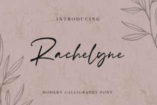 Rachelyne Handwritten Font for Crafters & Sellers