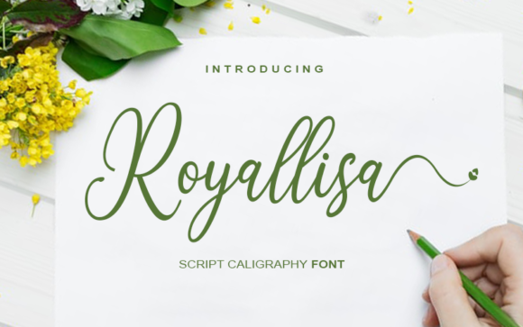 Royallisa Handwritten Font for Elegant Digital Branding