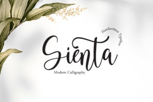 Sienta: A Charming Script Handwritten Font for Editorial Warmth