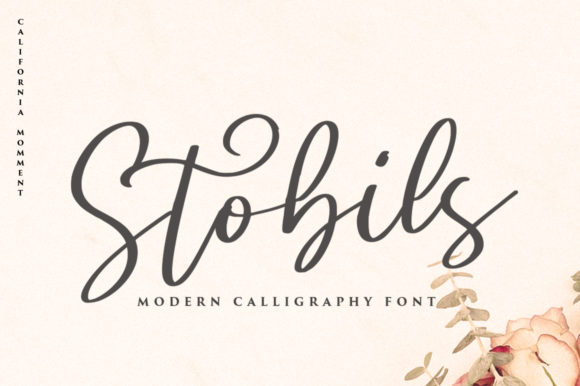 Stobils: A Premium Script Handwritten Font for Digital Design