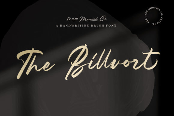 The Billvort: A Script Handwritten Font for Elegant Campaign Typography