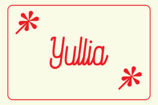 Yullia: A Script Handwritten Font for Editorial Elegance